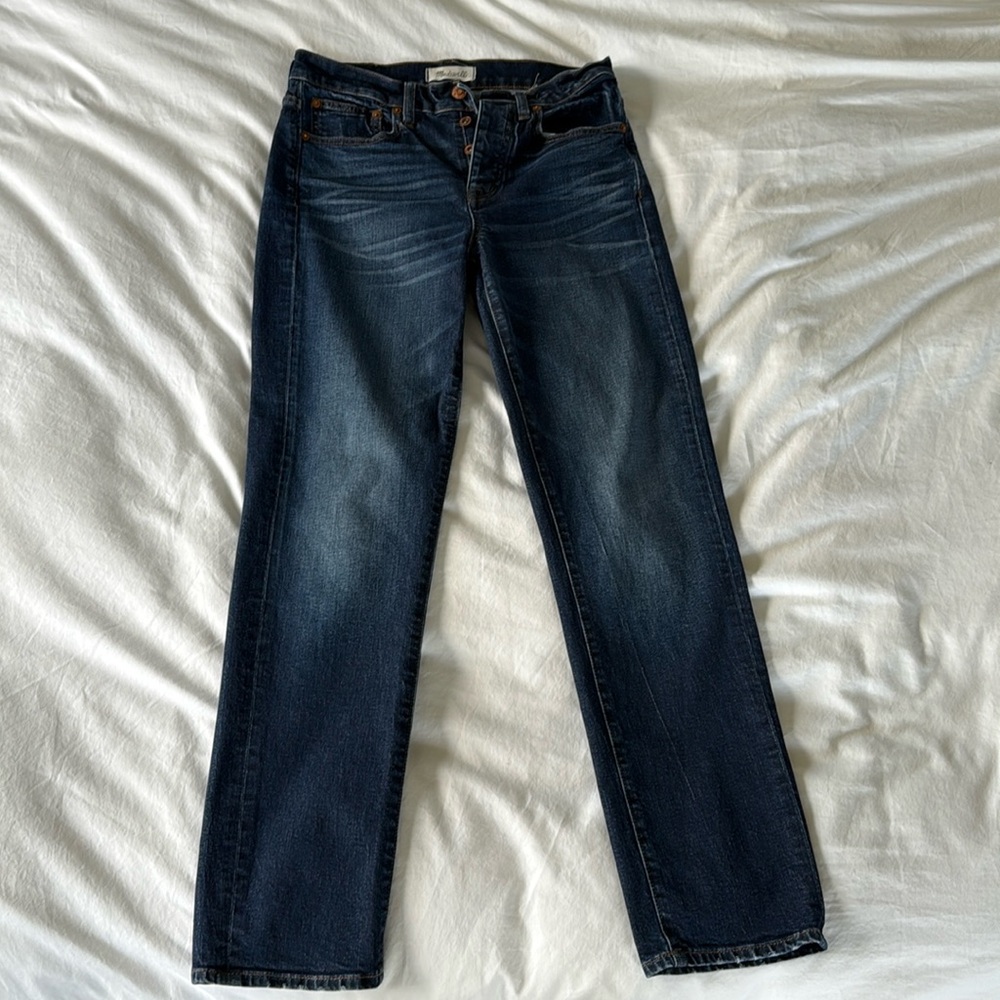 Madewell cruiser straight jeans